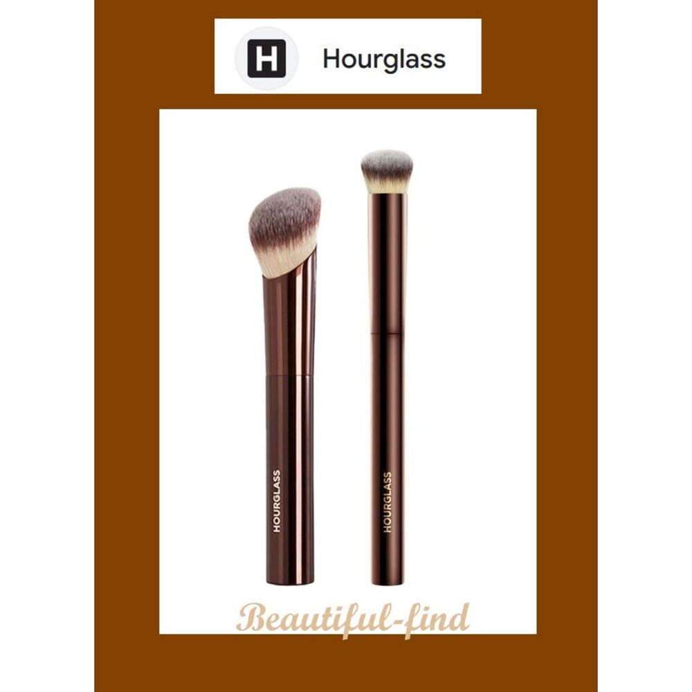 Hourglass Ambient Foundation & Vanish Concealer Brush Bundle NIB